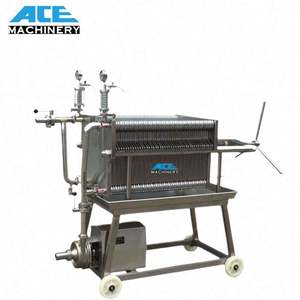 Filtre à sac mobile intégré en acier inoxydable ACE pour miel, alcool, vin, eau avec pompe centrifuge 500L/heure multi-tension - Product Image 2