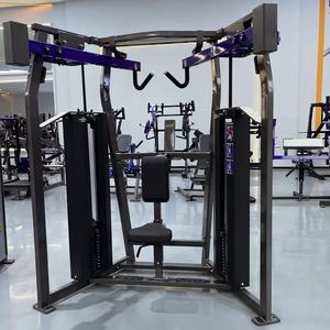 Attrezzatura Fitness Commerciale: Trainer a Puleggia Alta con Carico a Perni per Allenamento Spalle, Trainer Isometrico per Trazioni, per Braccia e Petto - Product Image 4