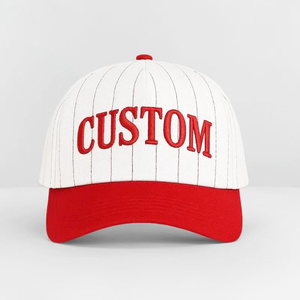 <span class=keywords><strong>Gorra</strong></span> de Béisbol de Dos Tonos con Visera Curva y Estampado a Rayas de Diseñador de Alta Calidad con Logotipo Bordado en 3D Personalizado, Gorras Trucker OTTO con Estructura en A - Product Image 1