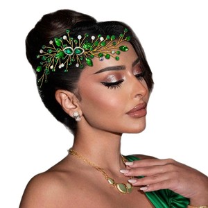 Bandeau en alliage avec strass LY-HP0085, accessoire de cheveux de <span class=keywords><strong>mariée</strong></span> luxueux et scintillant, cristal, coiffures de mariage, <span class=keywords><strong>mariée</strong></span> - Product Image 5