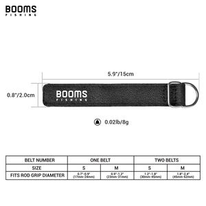 Correas de Aluminio Enrolladas T01 para Pesca con Cintas de Sujeción para Cañas, para Pesca en Agua Salada/Agua Dulce y Redes - Product Image 6