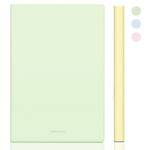Bloc-notes professionnel en cuir vert Deli 22283, format A5, 96 feuilles, surface souple, couverture en PU, carnet de notes, 64 pièces par carton, haute qualité - Product Image 6