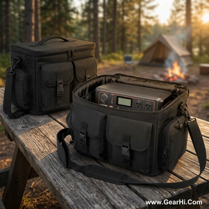 Bolsa de Transporte para Generador Portátil, Estuche Protector Resistente de Nailon Cordura 1000D, Bolsa de Almacenamiento para Banco de Energía, Bolsas Resistentes - Product Image 3