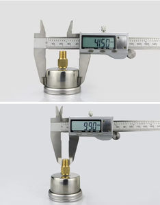 Tıbbi sınıf sıhhi hassas 2.5% basınç göstergesi hidrolik ölçüm 40mm eksenel küçük basınç göstergesi - Product Image 4