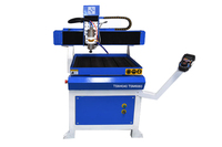 TSM4040 4060 CNC Desktop Hout- en Steenfreesmachine 400x400mm Graveermachine met 1500W Spindel Mach3 Besturing Stapmotoren