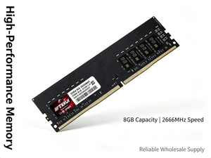 Módulo de Memoria RAM para Escritorio TXRUI DDR4 de 8GB a 2666MHz, PC4-21300, 1.2V, Sin ECC, DIMM Sin Búfer para Actualizaciones de Computadora - Product Image 1