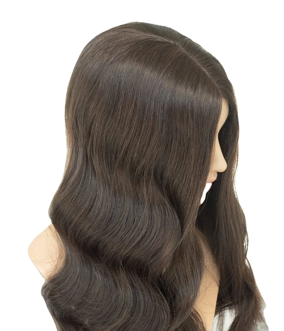 HAVEN HAIR 16 inches Remy Human Hair Topper 613 13x6 hd lace Topper wig raw human hair