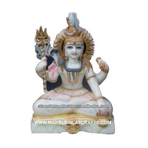 Estatua de mármol, Lord Shiva Shankar - Product Image 1