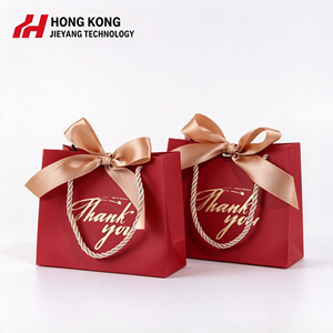 Wholesale Luxury <b>Christmas</b> <b>Paper</b> Gift <b>Bags</b> with Handle Custom Thank You <b>Paper</b> Offset Printing Logo Candle Packaging - Product Image 1