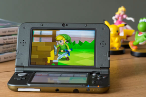 Consola de Juegos Portátil 3DS XL Original Reacondicionada con Wi-Fi, Juegos Gratis, USA/EUR, Zelda, Super Smash Bros, ARM11/ARM9 - Product Image 4