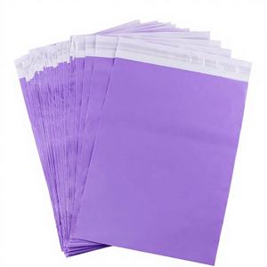 Bolsas de Poliéster Moradas al por Mayor, Bolsas de Plástico de Poliéster de 3 mm de Grosor, Impresión Personalizada, Borde a Prueba de Explosiones, Impermeables y Autosellables - Product Image 2