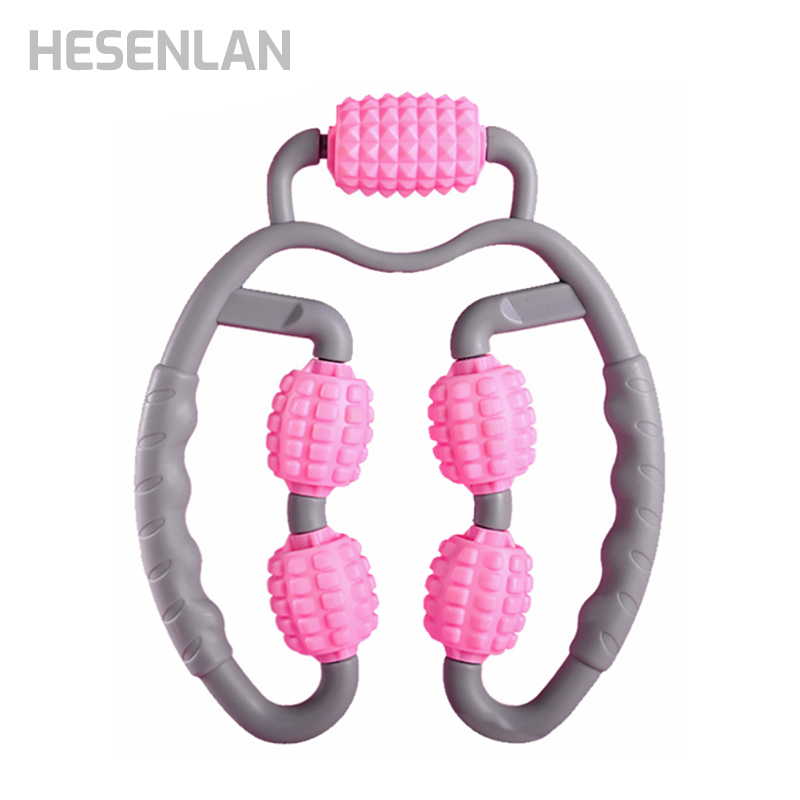 MR-2301 ног тела с 4 массажные шарики массажный ролик из ЭВА для расслабления мышц