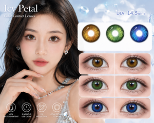 Lentilles <span class=keywords><strong>de</strong></span> <span class=keywords><strong>contact</strong></span> colorées Icy Petal Cosplay, bleu, vert, marron, lentilles <span class=keywords><strong>de</strong></span> <span class=keywords><strong>contact</strong></span> cosmétiques souples pour <span class=keywords><strong>Halloween</strong></span>, Anime - Product Image 1