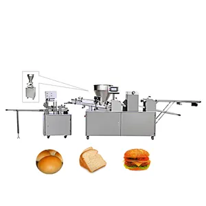 Hochwertige automatische französische Brot weiche Keks Hamburger Hersteller Back maschine Maschine Preis