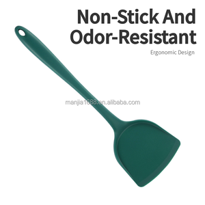 <span class=keywords><strong>Ensemble</strong></span> d'ustensiles de cuisine en silicone de qualité alimentaire d'usine MANJIA <span class=keywords><strong>Ensemble</strong></span> d'outils de <span class=keywords><strong>spatule</strong></span> à <span class=keywords><strong>louche</strong></span> tourneur de cuisine vert antiadhésif - Product Image 6