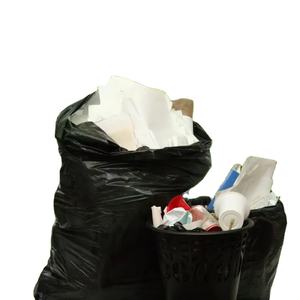 Sacs poubelle noirs très résistants, grande capacité, étanches, résistants aux déchirures, résistance industrielle, sécurité pour usage commercial, sacs en plastique - Product Image 1