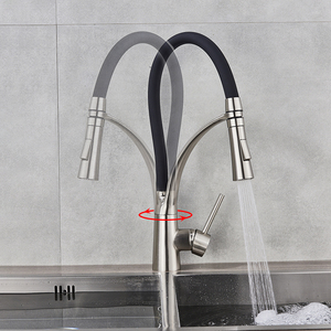 LANDOO Grifos <span class=keywords><strong>De</strong></span> Cocina Commercial <span class=keywords><strong>col</strong></span> <span class=keywords><strong>De</strong></span> <span class=keywords><strong>cygne</strong></span> poignée unique Flexible <span class=keywords><strong>robinet</strong></span> <span class=keywords><strong>De</strong></span> cuisine - Product Image 4
