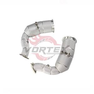 Système d'échappement OPF en acier inoxydable SS304 poli miroir de 1,5 mm d'épaisseur haute performance VORTEX pour Porsche Urus - Product Image 2