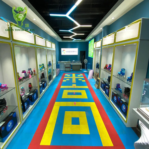 Dễ dàng để cài đặt treo interlocking thể thao sàn gạch Futsal bóng rổ quần vợt cầu lông Hockey Con lăn trượt băng Tòa Án - Product Image 2