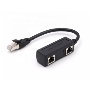Câble répartiteur Ethernet RJ45 en gros d'usine 1 mâle à 2/3/4 femelle adaptateur LAN connecteur d'extension de réseau - Product Image 4