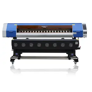 Audley 1,8 m 3,2 M I3200 Velocidad rápida Gran formato Eco Solvente Flex Banner Vinilo Lienzo Impresora Plotter Buen precio