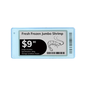 Nieuwe Aanwinst Zwart-Wit 2-Kleuren 2,9 Inch E-Ink Display E-Paper Schapdisplay Vrieskast Versvoedsel NFC Display Label - Product Image 1