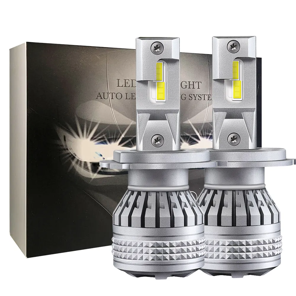 Factory direct 24000 lumen auto led headlight bulb h1 h3 h4 h7 h11 9005 9006 9012 Strong Canbus H4 car led headlamp