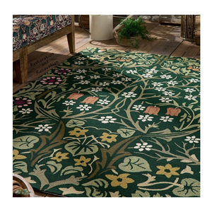 Alfombra de área de lana 3D de tamaño personalizado de lujo moderno Suministro directo de fábrica Estilo bohemio turco para el piso del hogar - Product Image 3