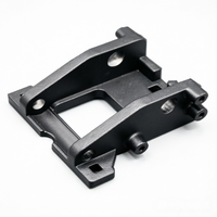 Support de châssis automobile moulé de précision OEM, cadre de montage pour machines agricoles, quincaillerie noire revêtue