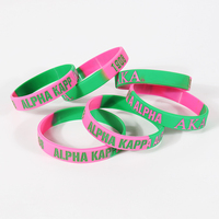 Pulsera de goma impermeable de alta calidad pulsera de silicona con logotipo personalizado para regalos promocionales