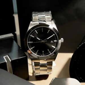 Montre mécanique automatique de luxe Latiris, mouvement automatique, acier inoxydable, 41 mm, cadran en cristal saphir, résistante à l'eau 3 BAR, unisexe - Product Image 2