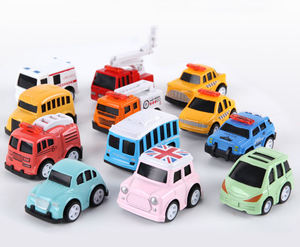 EN STOCK 24 Styles 1:<span class=keywords><strong>64</strong></span> pas cher mignon Mini Bus voiture de Police Taxi <span class=keywords><strong>Ambulance</strong></span> camion de pompiers retrait petite voiture en métal allié voiture moulée sous pression - Product Image 6