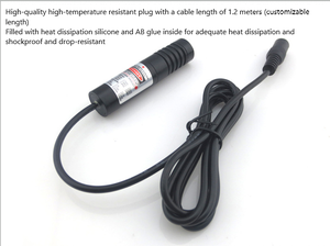 Tùy chỉnh 650nm 100mW laser vuông mô-đun định vị ánh sáng - Product Image 5