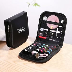 Kit de couture portable, ensemble de 10 outils de couture pour la maison et les voyages, pour réparations d'urgence, cadeau promotionnel avec logo personnalisé - Product Image 1