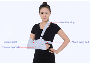 Penahan ortopedi dan pendukung perlengkapan medis arm support sling <span class=keywords><strong>shoulder</strong></span> immobilizer brace splinarm sling lengan empuk - Product Image 4