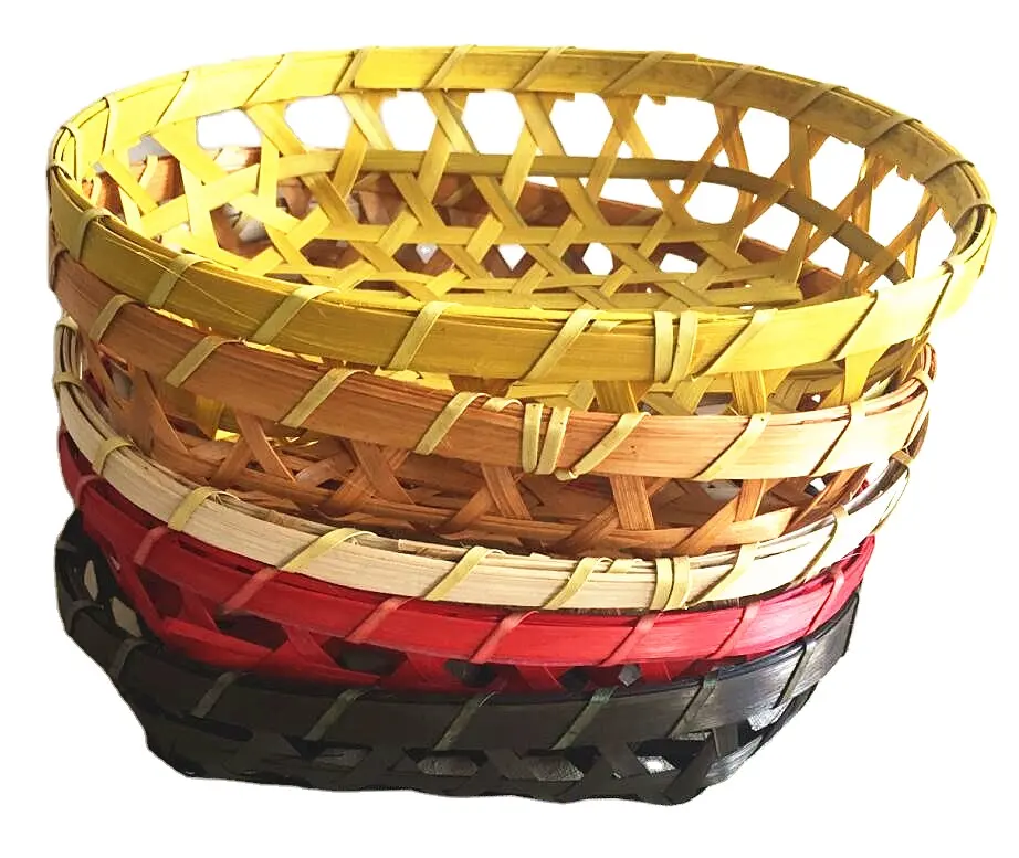 Mini cesta de bambu barata, cesta para pão, cesto de pão, suprimentos de fábrica direta