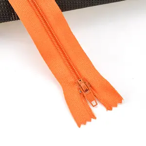 Manufacturer Stock #5 Durable And Cheap Auto Lock Close End Nylon Zipper For Garment And Textile