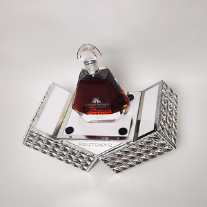 Led Illuminated Wine Stand Rectangle Acrylic Modern <b>Bar</b> Party Display <b>Rack</b> With Lighted Feature - Product Image 4