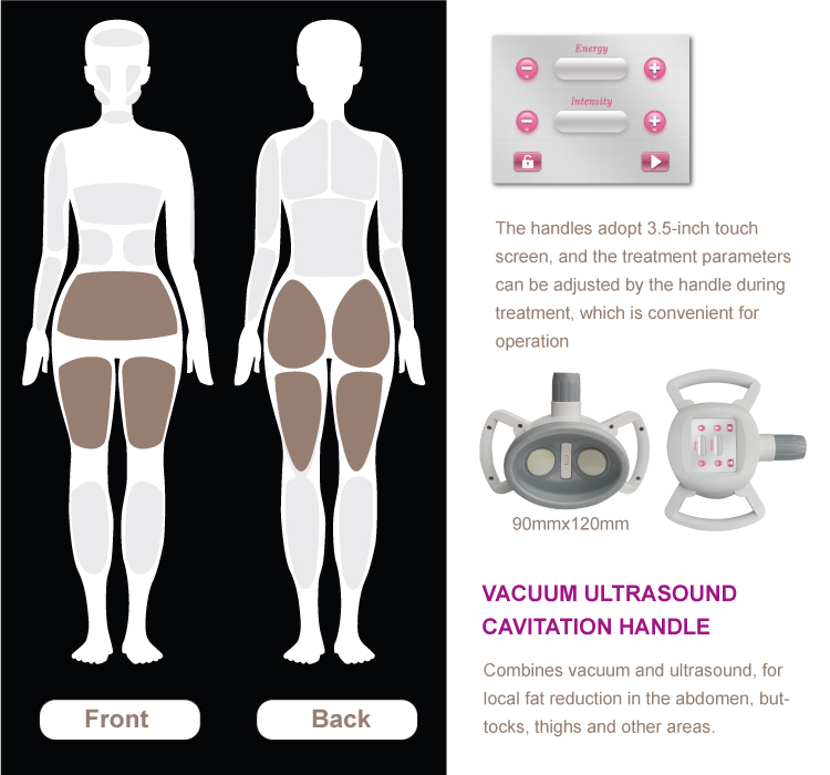800w 2mhz Rf Body Sculpting Machine Cellulite Reduction Vacuum Shape Machine