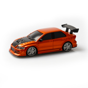 Coche de Carreras a Escala 1/43, Mitsubishi <span class=keywords><strong>Lancer</strong></span> Evolution, 2.4G, Totalmente Proporcional, RTR, con Giroestabilizador, para Interiores y Exteriores - Product Image 6
