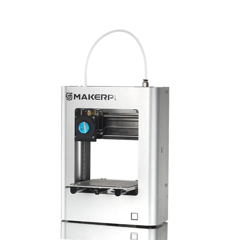 Makerpi M1 multifunción sin necesidad de nivelación Mini impresora 3D para 3D Builder Logo Kids para la Educación