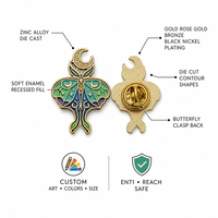 Badges en émail personnalisés avec logo, rigides ou souples, pour manteaux, chapeaux, sacs, cadeaux, avec attache en caoutchouc et épingle de sûreté, OEM ODM, vente en gros
