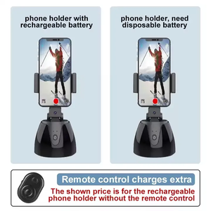 Tongsis Rotasi 360 Derajat Robot Penjepit Kamera Otomatis Pelacak Wajah dan Objek dengan Tripod - Product Image 5