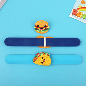 สายรัด<span class=keywords><strong>ข้อ</strong></span><span class=keywords><strong>มือ</strong></span>ซิลิโคนลายอาหารสุดสร้างสรรค์สำหรับเบอร์เกอร์ฮอทดอกสำหรับ<span class=keywords><strong>เด็ก</strong></span> - Product Image 4