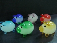 Beads Lampwork Glass Glass Lampwork Glass Beads Good Quality Dog Beads Lampwork Figurine Murano Glass