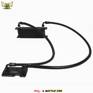Kit refroidisseur d'huile moteur pour VOLVO 2022 + XC60 XC90 <span class=keywords><strong>S60</strong></span> S90 V60 V90 <span class=keywords><strong>B3</strong></span> B4 B5 2.0T en alliage d'aluminium BATTLEBEE BB-OCK-130 - Product Image 4