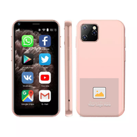 SOYES XS13 3GOEM ODM Mini Smartphone 2,5 pulgadas WiFi GPS teléfonos Android cuerpo delgado Dual Sim Google Play Store lindo teléfono inteligente