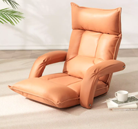 Dossier réglable Convertible Pliable Tatami Chaise Design Moderne Soins Infirmiers/Paresseux Canapé pour Dortoir E-Sports Style Japonais