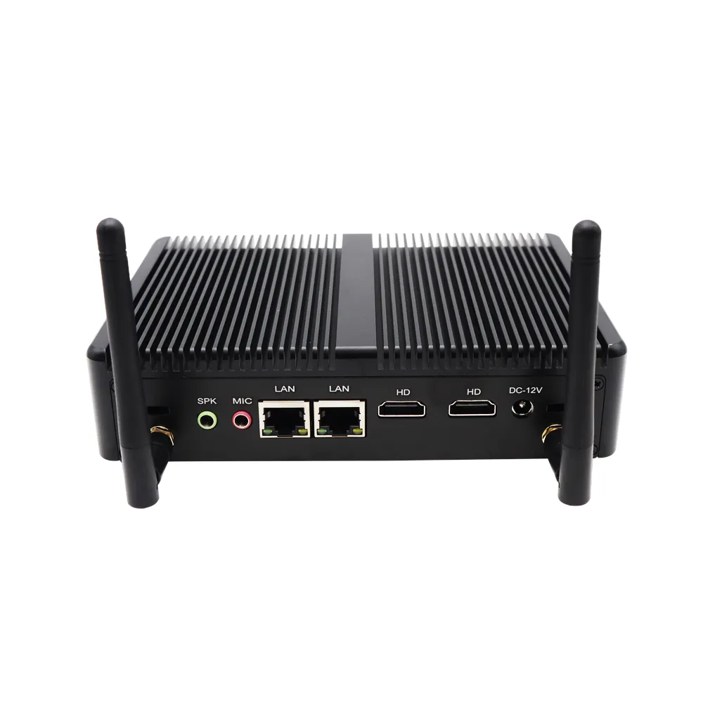 EGLOBAL Firewall Mini PC Win 10 I-ntel Pe-tium N3700 Quad Core 2*Lans PfSense Router wake on lan desktop pc