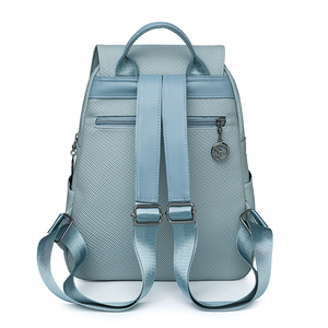 Sac à dos étudiant étanche et durable de haute qualité Sac en cuir PU Sac à dos femme - Product Image 6